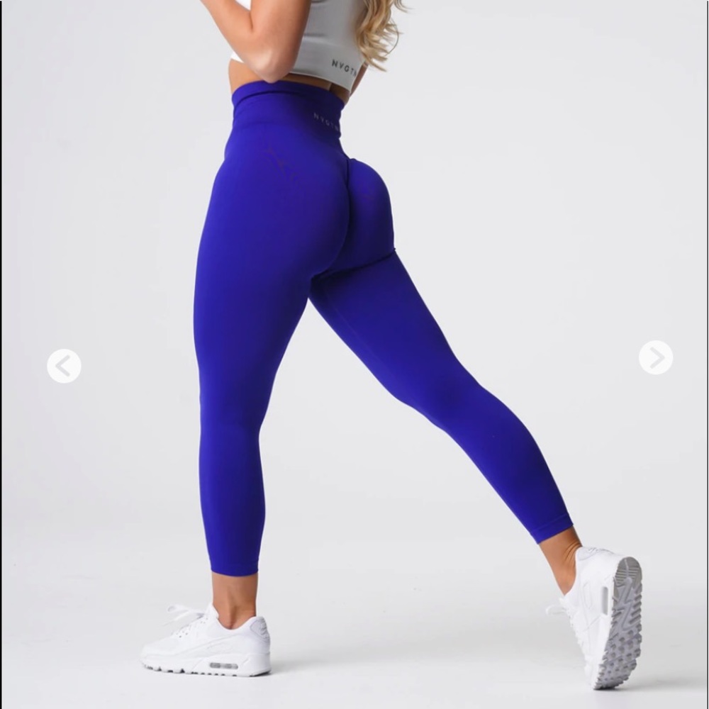 NWOT NVGTN Cobalt Seamless Leggings